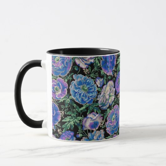 Een mooie mok met Philip Jacobs Fabric Poppy (Links)