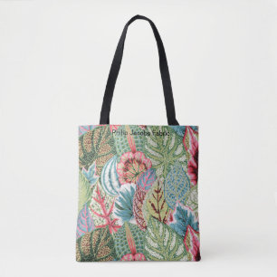 Een mooie Philip Jacobs Fabric Coleus Canvas tas