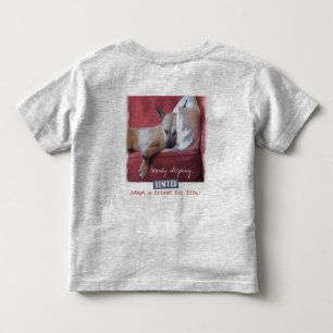 Een mooie slapende hond kinder shirts