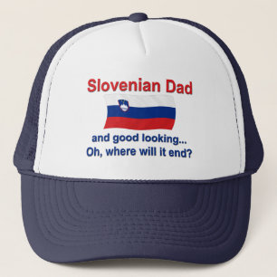 Een mooie Sloveense vader Trucker Pet