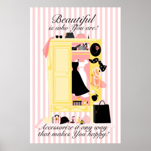 Een mooie Wardrobe! Poster