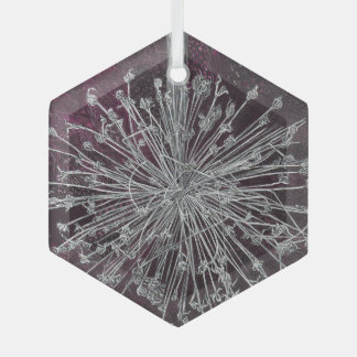 Een mooie wiet glas ornament