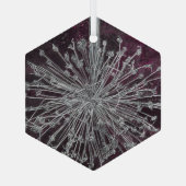 Een mooie wiet glas ornament (Achterkant)