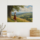 Een mooie zomerdag poster (Keuken)