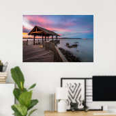 Een mooie zon poster (Thuiskantoor)