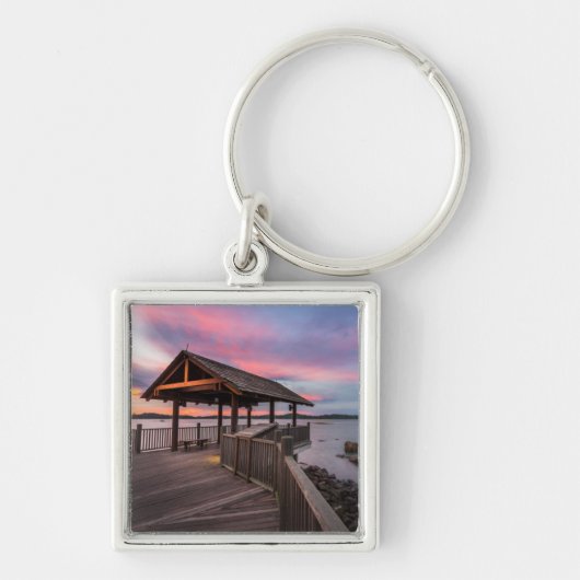 Een mooie zon sleutelhanger (Voorkant)