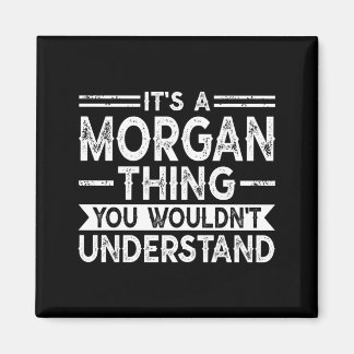 Een Morgan-ding zou familienaam niet begrijpen Magneet