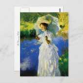 Een morning Walk Briefkaart (Voorkant / Achterkant)