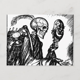 Een morte chama briefkaart