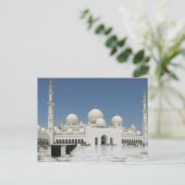 Een moskee in Abu Dhabi Briefkaart (Staand voorkant)