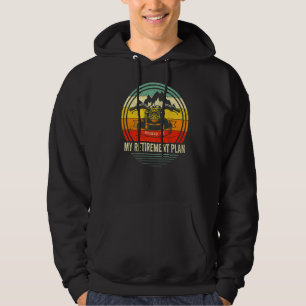 Een motorfiets besturen is mijn Vintage van het pe Hoodie
