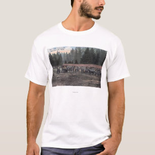 Een Mule Team in Camp Lewis T-shirt