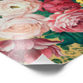 Een Multi Colours Bloemen Foto Afdruk (Hoek)