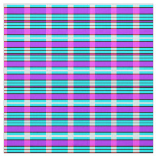 Een multi kleur Plaid stof patroon ontwerp