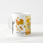 Een multifunctionele beker koffiemok (Voorkant links)