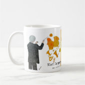 Een multifunctionele beker koffiemok (Links)