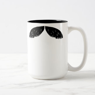 Een Mustache Coffee Mok Mustache Face kweken