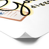 Een muur kunst poster (Hoek)