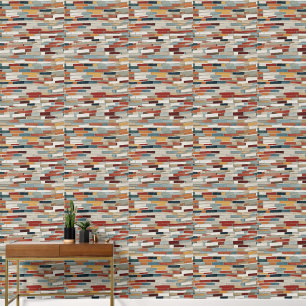 Een muur van boeken behang
