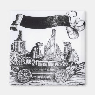 Een muziekvervoer magneet