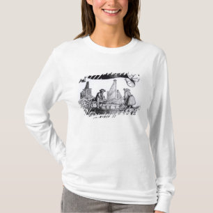 Een muziekvervoer t-shirt