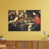 Een muziekverzamelaar canvas afdruk (Insitu (Woonkamer))