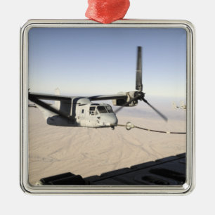 Een MV-22 Osprey vult midflight Metalen Ornament