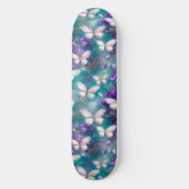 Een mysterie met een vlinderreeks, ontwerp 1 skateboard (Voorkant)