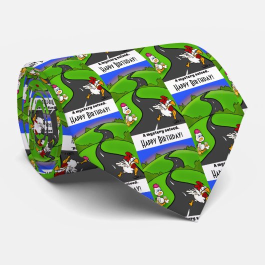 Een mysterie opgelost Stropdas (Opgerold)