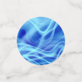 Een mystieke blauwe nevel confetti (Kleine voorkant)