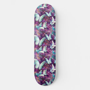 Een mystieke vlinder serie ontwerp 7 skateboard
