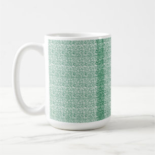 Een naadloos geometrisch patroon met vergrendeling koffiemok