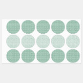 Een naadloos geometrisch patroon met vergrendeling labels (Vel)