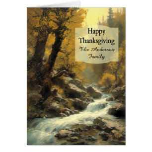 Een naam toevoegen Thanksgiving Forest en Stream