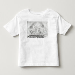 Een nacht bewapenen op een slagveld kinder shirts