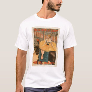 Een nacht bij het Poster van het theatrisch Spel v T-shirt