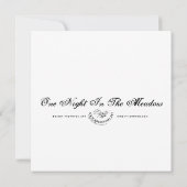 Een nacht in de wei - Mini Print (Achterkant)