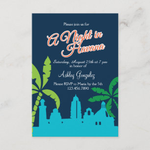 Een nacht in Havana Kaart