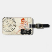 Een nacht in het bagagelabel van Parijs (Voorkant horizontaal)