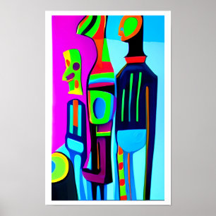Een nacht in het theater poster