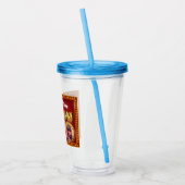 Een nacht op Broadway Acryl Drinkbeker (Links)