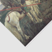 Een nacht op de kruispunten tissuepapier (Detail)