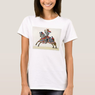 Een nacht op een toernooi, bord uit 'Een geschiede T-shirt