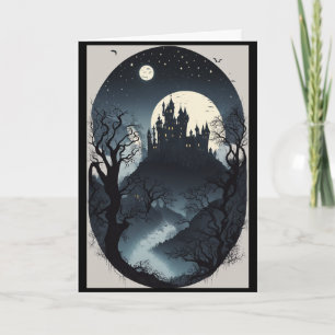 Een nacht van verschrikkingen en geneugten Hallowe Feestdagen Kaart