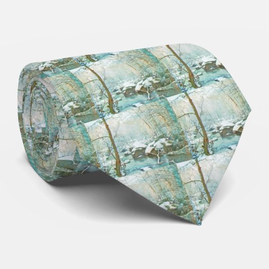 Een nachtdroom van de Midden-Winters Stropdas (Opgerold)