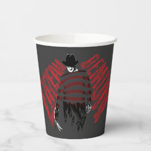 Een nachtmerrie op Elm Street Dream Demon Freddy Papieren Bekers
