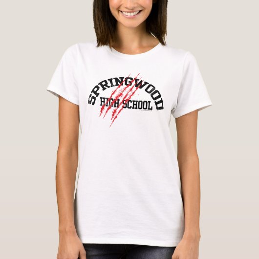 Een nachtmerrie op Elm Street | High School Spring T-shirt (Voorkant)