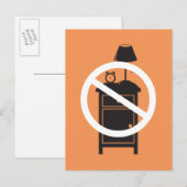 Eén nachtstandaard briefkaart (Voorkant / Achterkant)