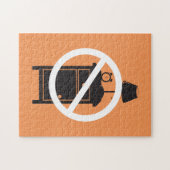 Eén nachtstandaard legpuzzel (Horizontaal)