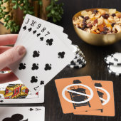 Eén nachtstandaard pokerkaarten (Insitu)